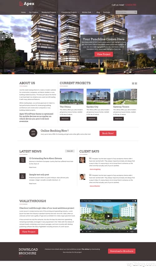 Apex WordPress Theme