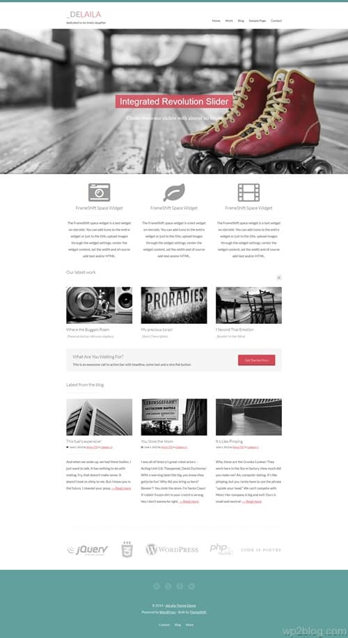 deLaila WordPress Theme