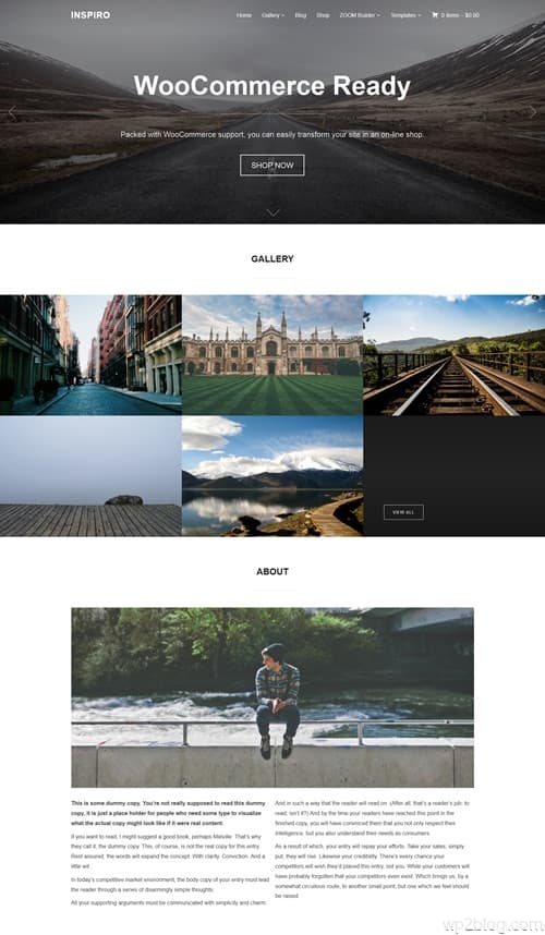 Inspiro WordPress Theme