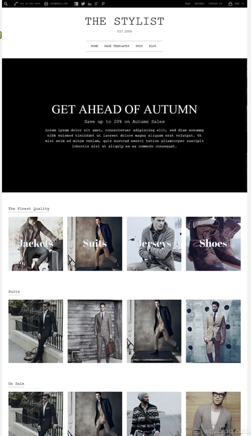 The Stylist WordPress Theme