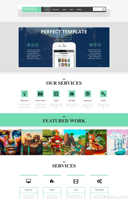 Yopta WordPress Theme