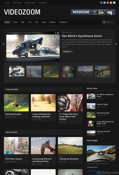 Videozoom 4.0 WordPress Theme