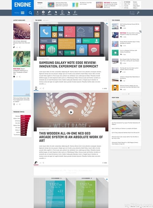 Engine WordPress Theme