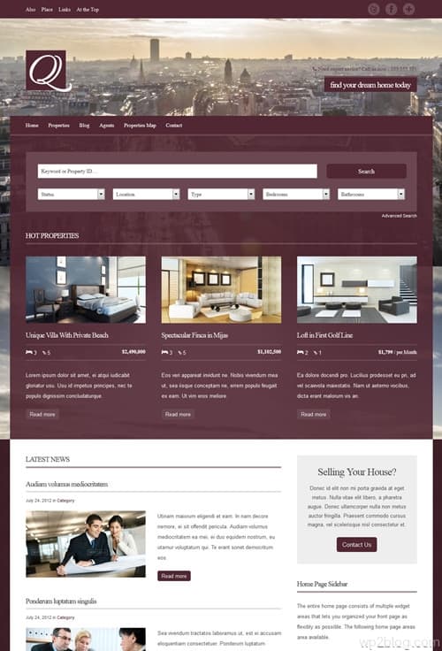 Quartier WordPress Theme