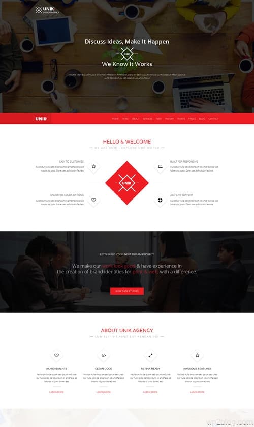 Unik WordPress Theme