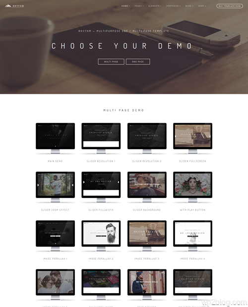 Rhythm WordPress Theme