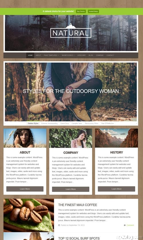 Natural Theme V 4.0