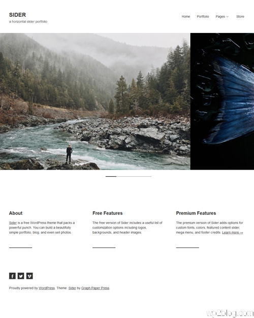 Sider WordPress Theme